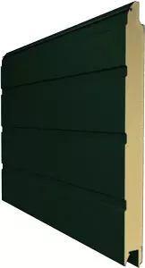Секционные ворота Alutech Prestige Comunello 2700x2125 зеленый мох RAL 6005